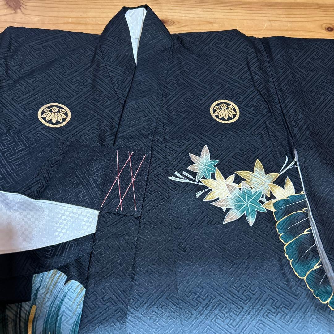 お宮参りの着物　男の子　一つ身