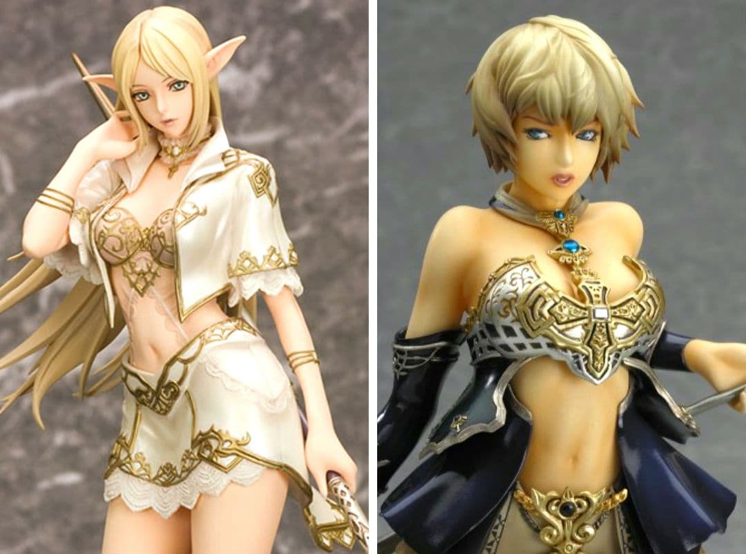 オーキッドシード リネージュ2 エルフ ELF ヒューマン メイジ フィギュア