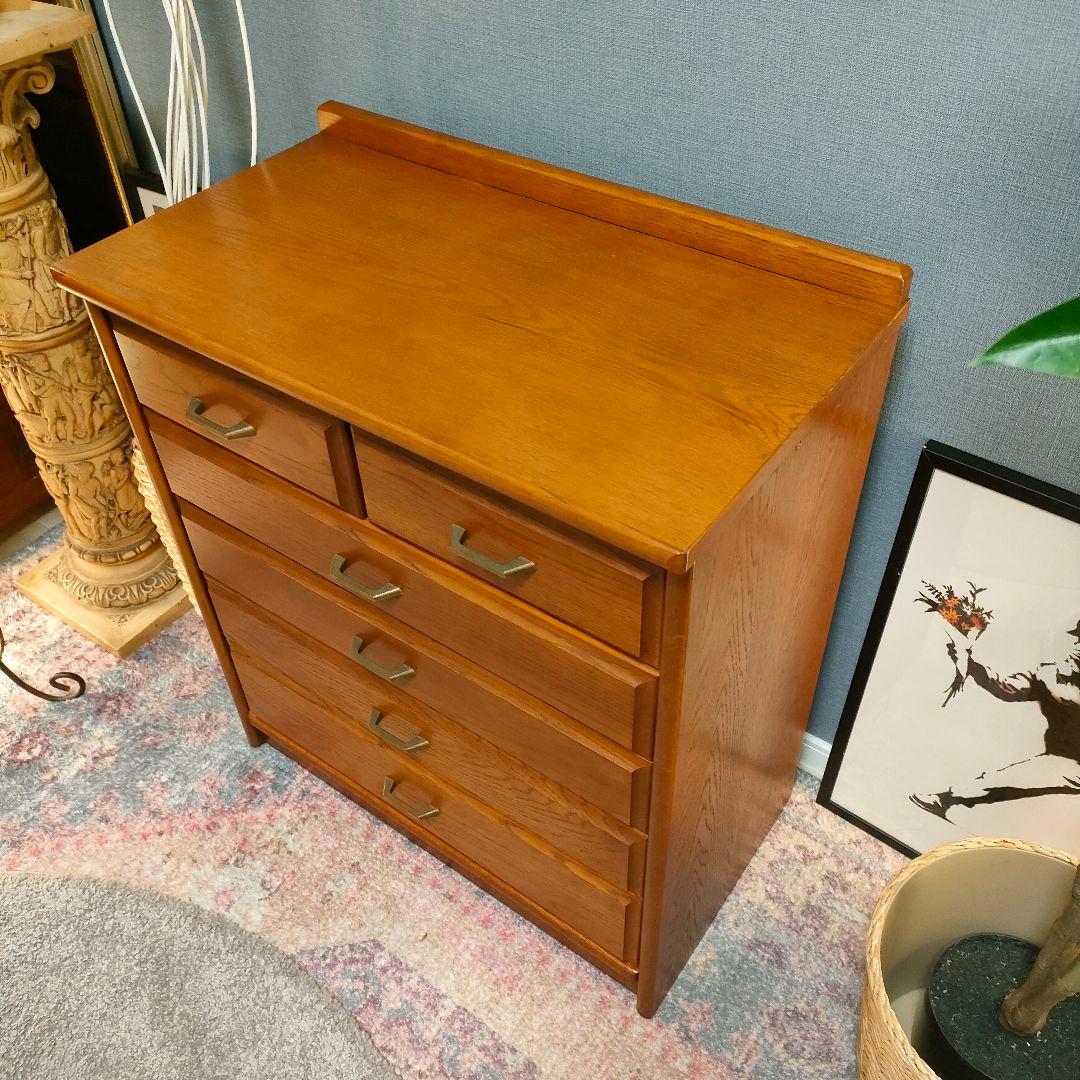 オールドカリモク 昭和レトロ ヴィンテージチェスト