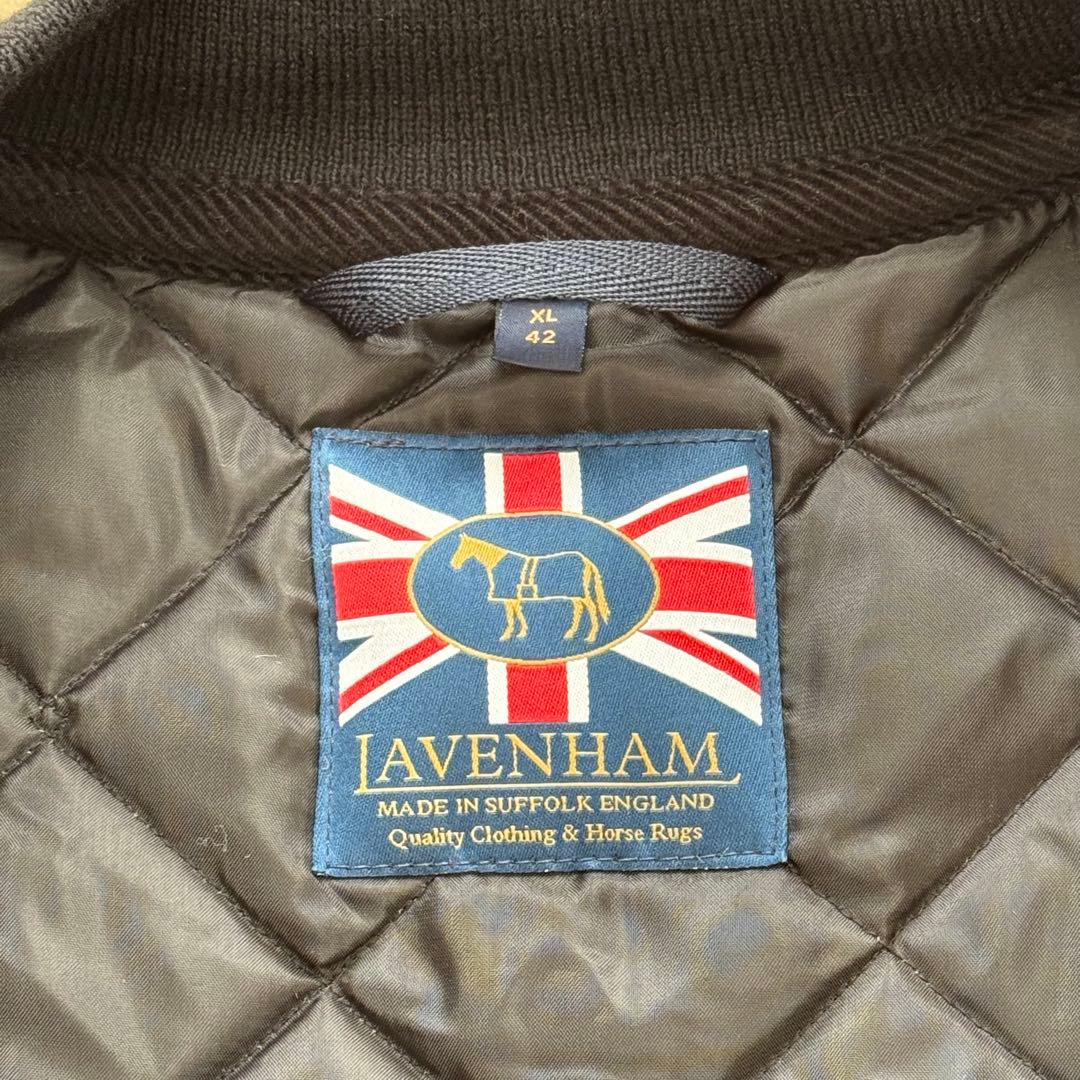 lavenhamラベンハム キルティング ベスト ZIP BOMBER