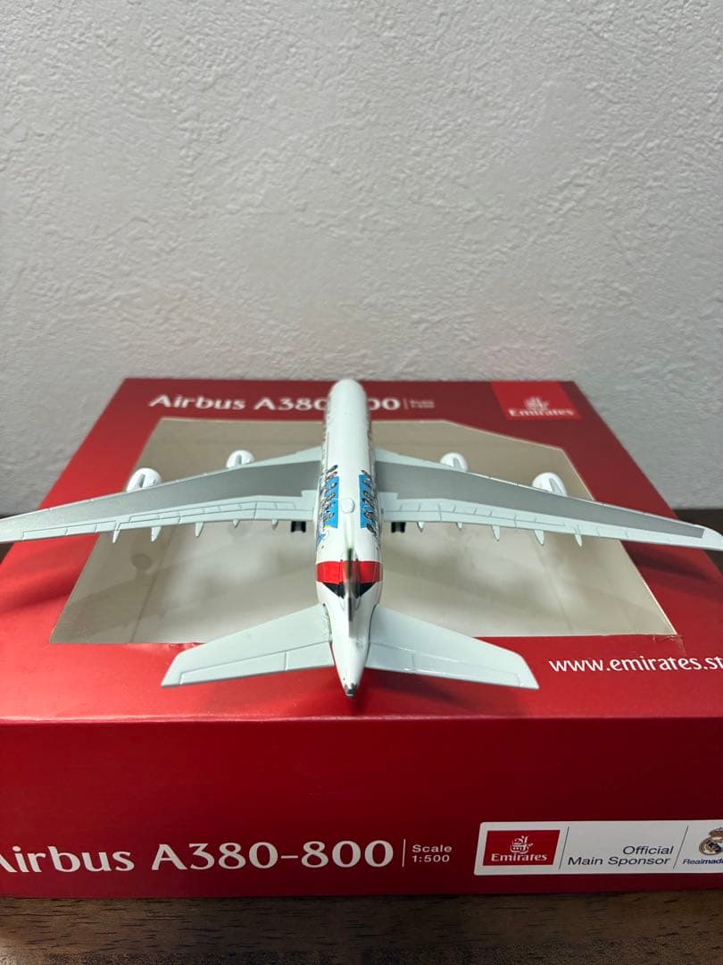 [レア] エミレーツ航空A380-800 1/500 レアル・マドリード特別塗装