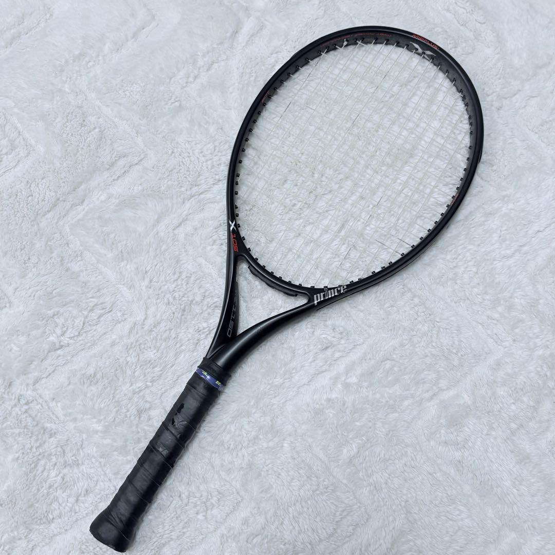 【美品】PRINCE X エックス 105 TOUR 硬式 プリンス