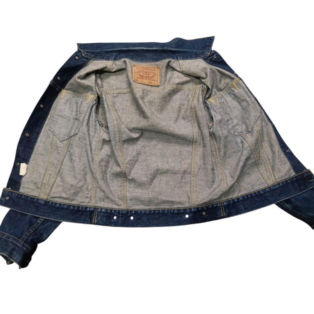 ✨90s 日本製 LEVI'S XX 557 濃紺 ジャケット 3rd 復刻