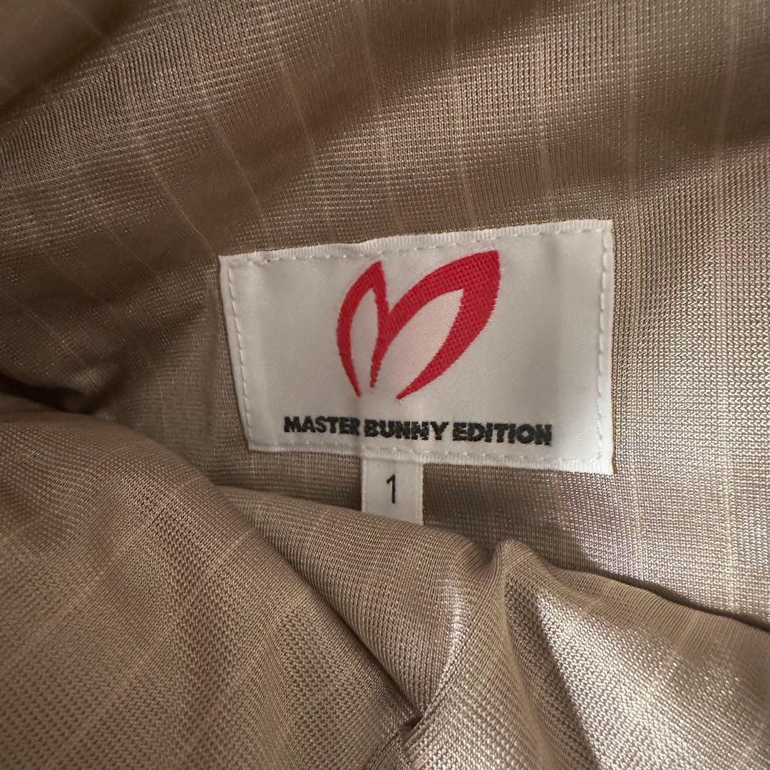 ファー付き　中綿スカート　保温　サイズ1 メタリックベージュ　新品　秋冬　真冬