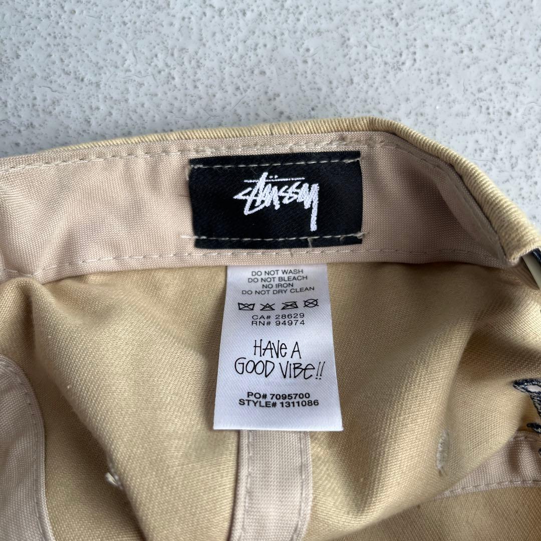 stussy Pinstripe Cap キャップ　cityboy ノームコア