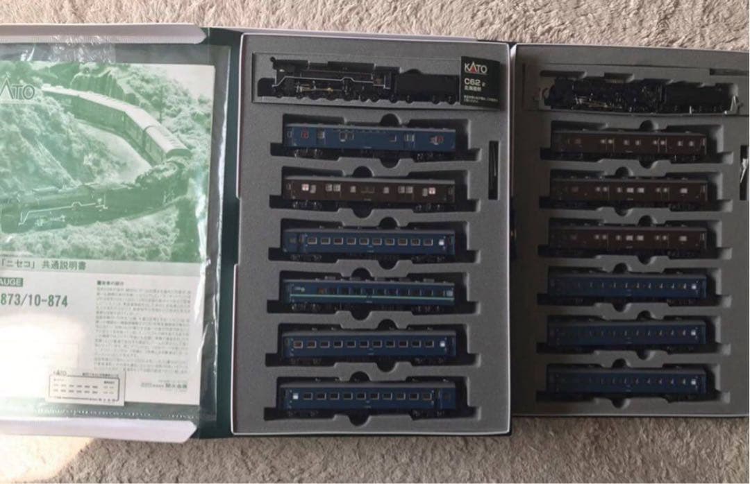 KATO　C62-2北海道＋C62-3北海道+急行「ニセコ」フルセット