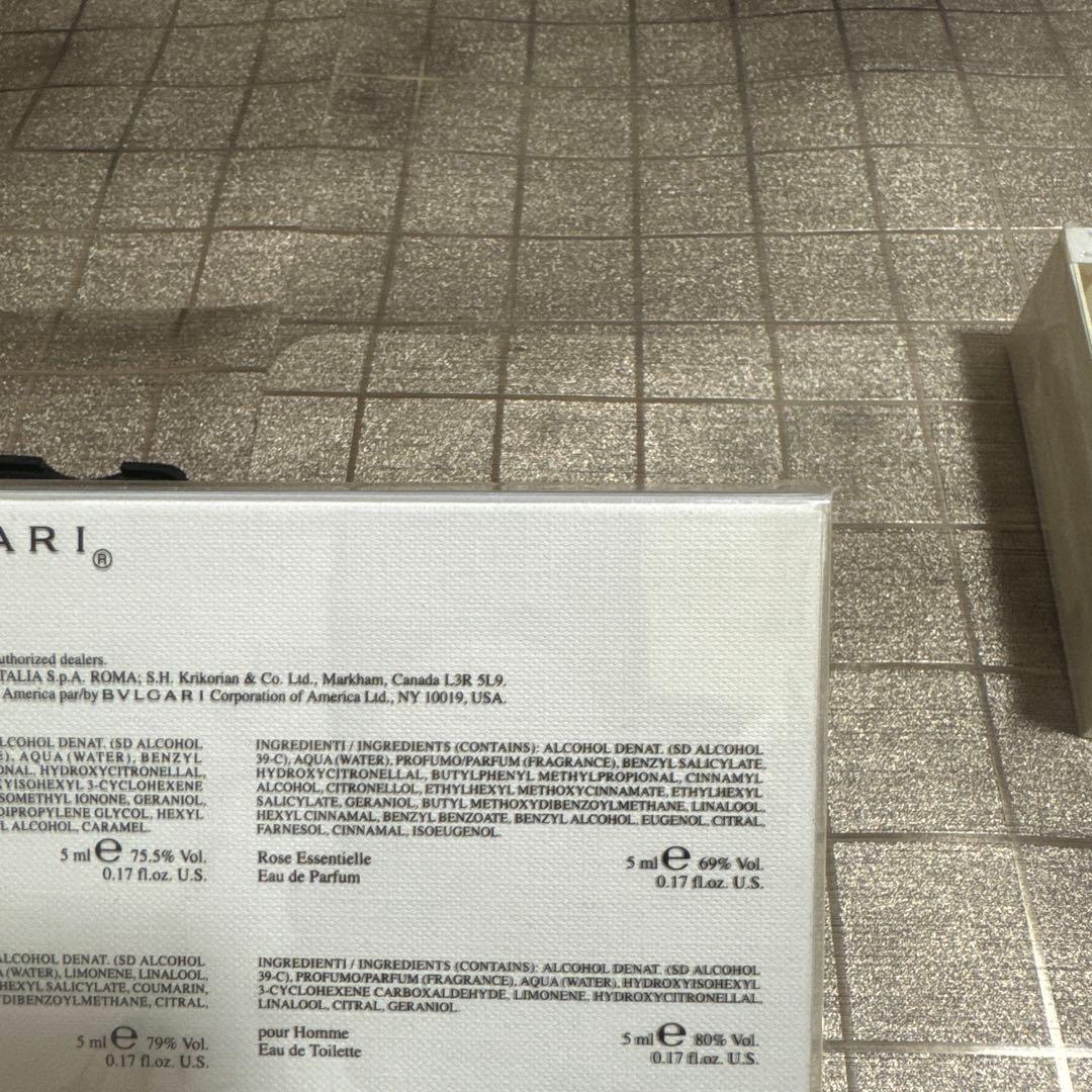 ✨レア　希少　新品未開封品　 ブルガリ　香水セット