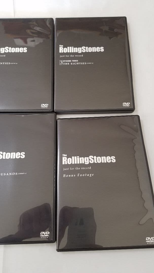 ローリングストーンズDVDボックス