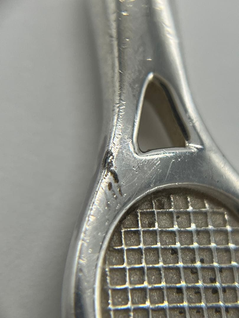 ティファニー TIFFANY&CO テニスラケット ボール モチーフ キーリング