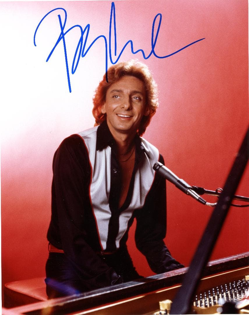 バリー・マニロウ（Barry Manilow） 自筆サイン