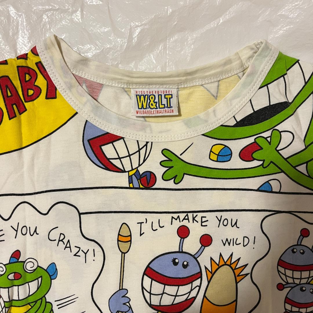 【極美品】W&LT パクパク君 ショート Tシャツ ウォルト