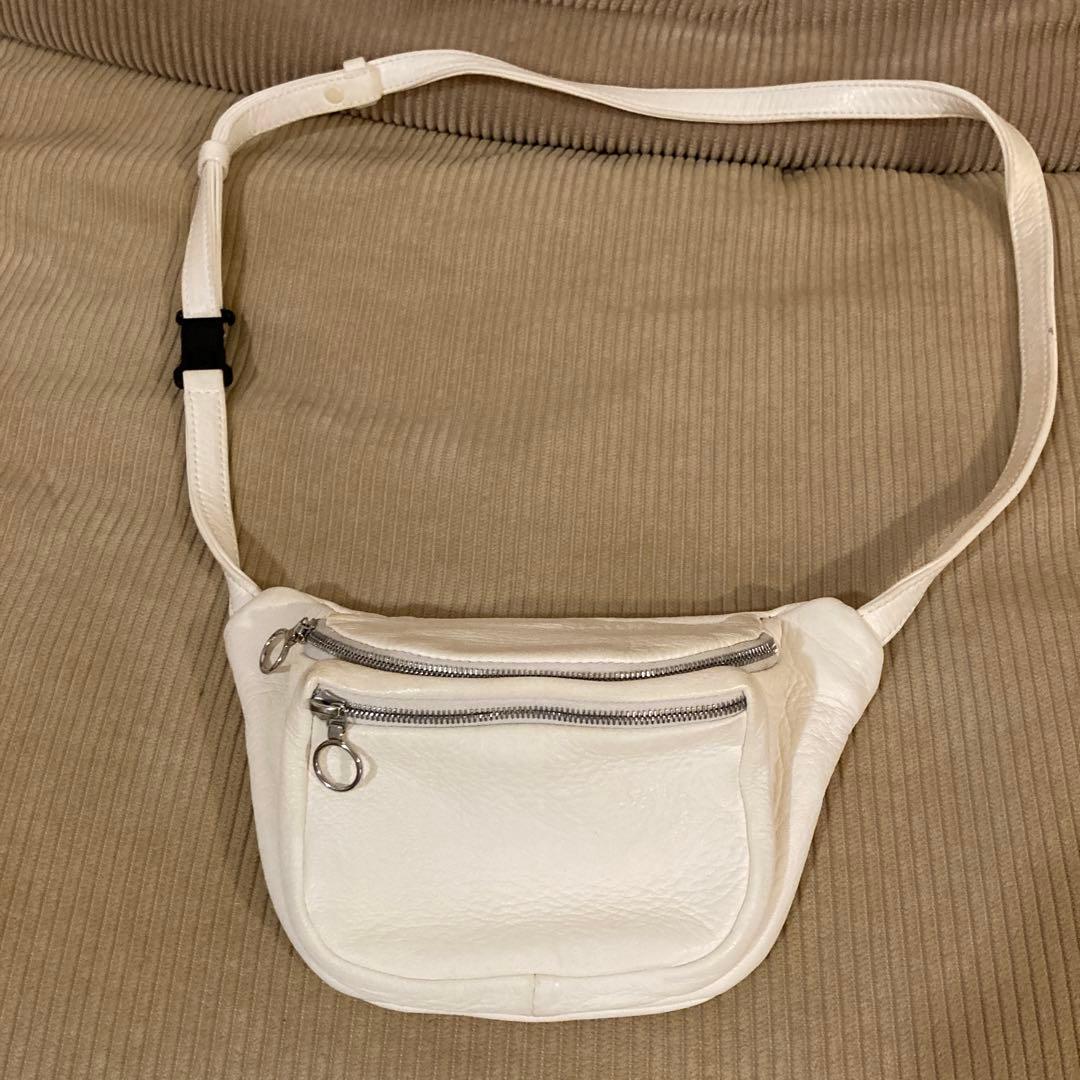 aeta アエタ　ウエストポーチS ホワイト