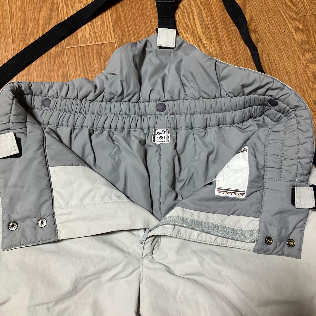 montbell パウダーライトジャケット・パンツ　上下セット　160サイズ