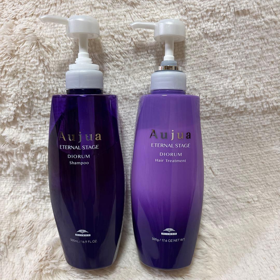 Aujua ディオーラム シャンプー、トリートメントセット500ml
