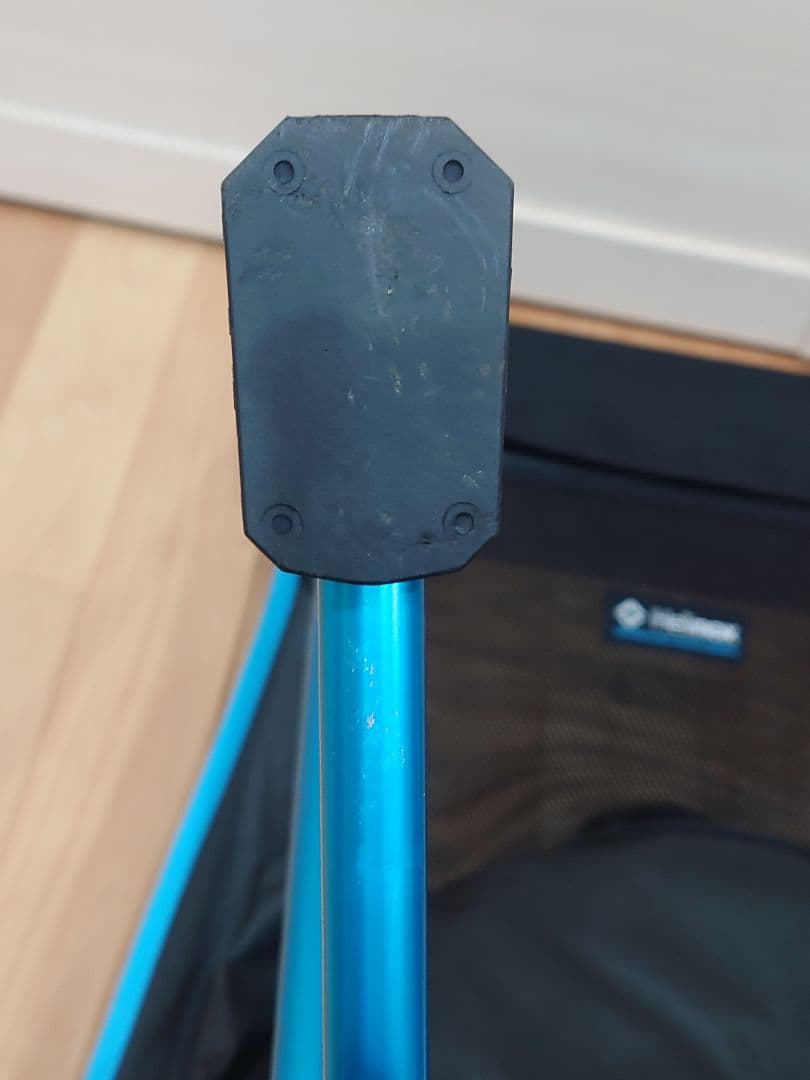 Helinox ビーチチェア アウトドアチェア ブラック/ブルー