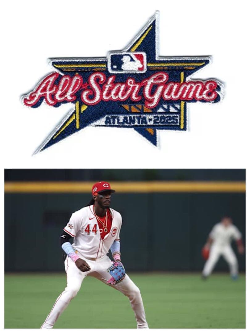 【100%正規品】M新品エリーデラクルーズMLBレッズ2025オールスターゲーム