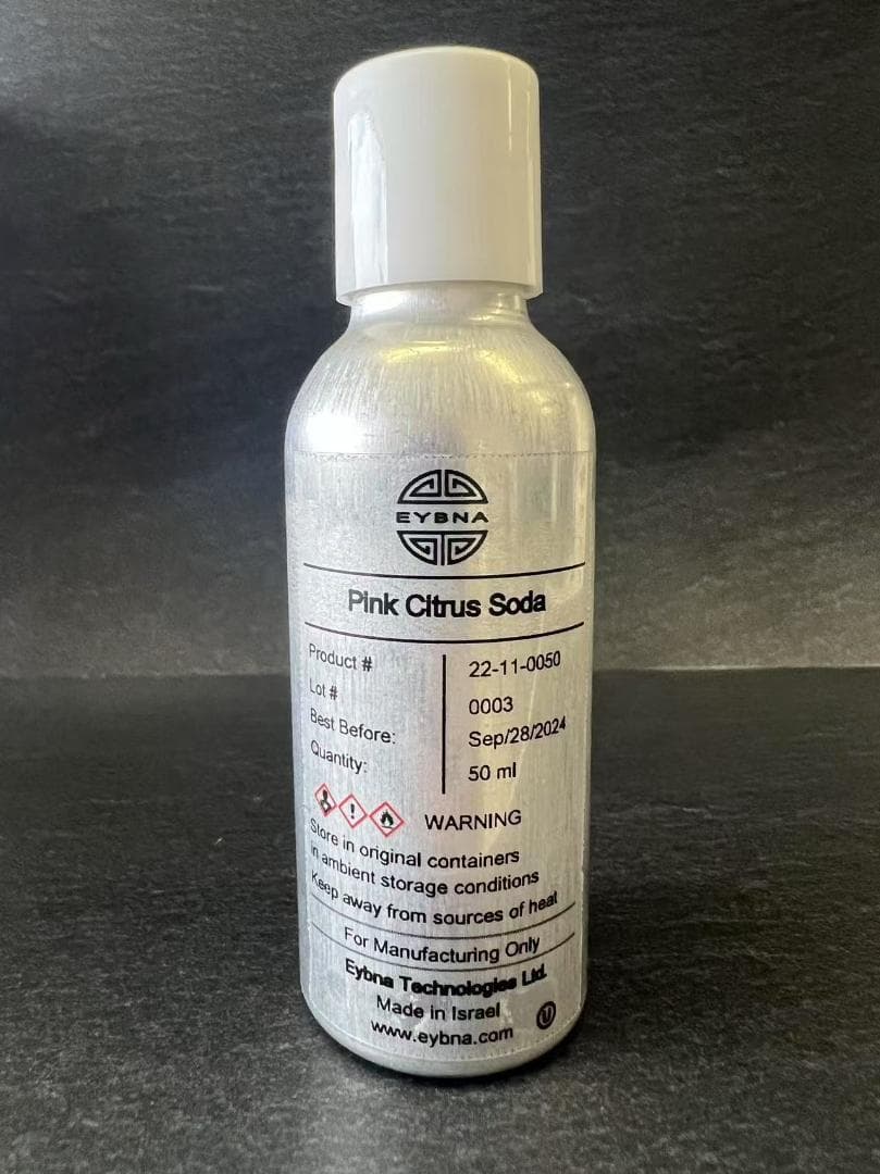 Eybna イブナ 香料 CBD CBN CBG 10ml ピンクシトラスソーダ