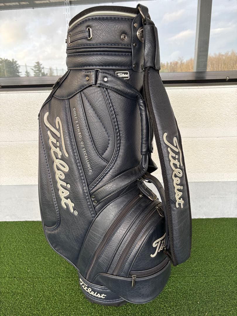 Titleist キャディバッグ　レトロ美品