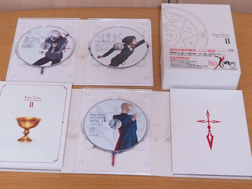 Fate/Zero Blu-rayBox1,2セット