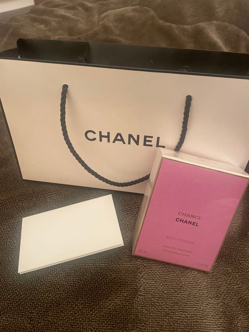 ショッパー付き！新品CHANEL CHANCE EAU TENDRE 50ml