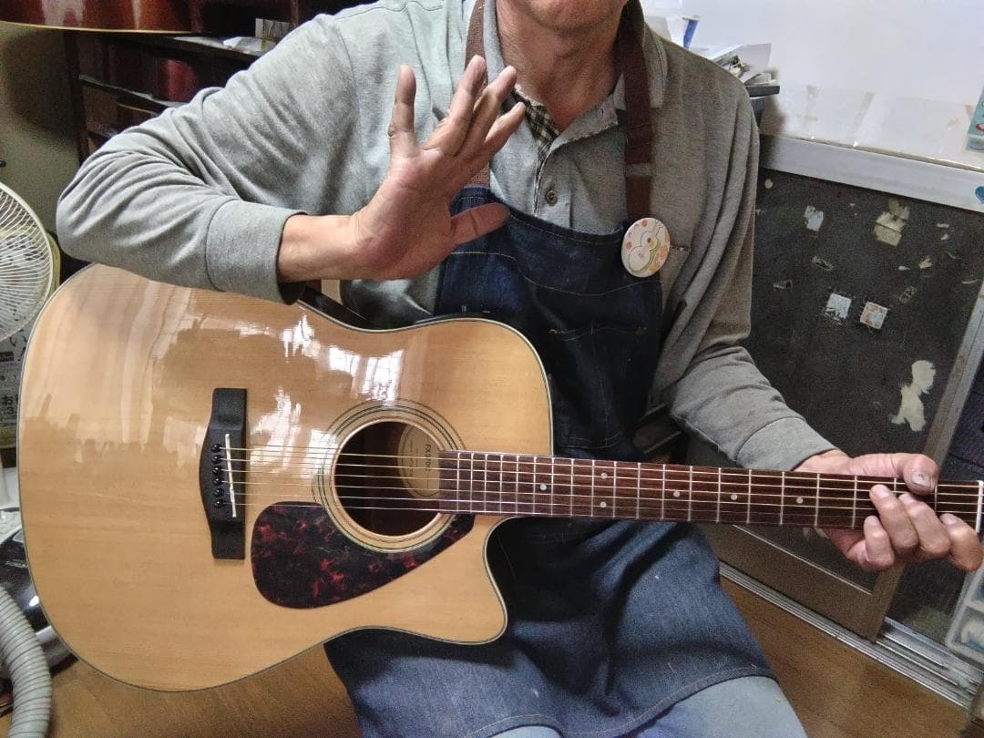 ❤️弦高調整済「YAMAHA ヤマハ FX370C エレアコ（保障内）」＋ケース