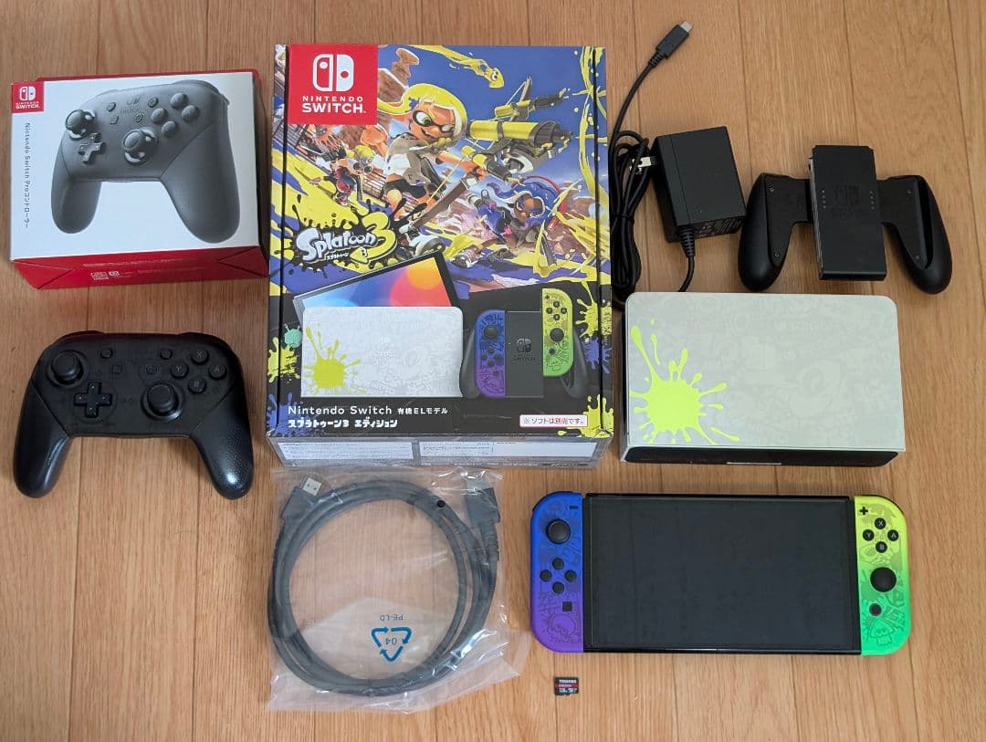 Nintendo Switch 有機ELスプラトゥーン3エディション プロコン付