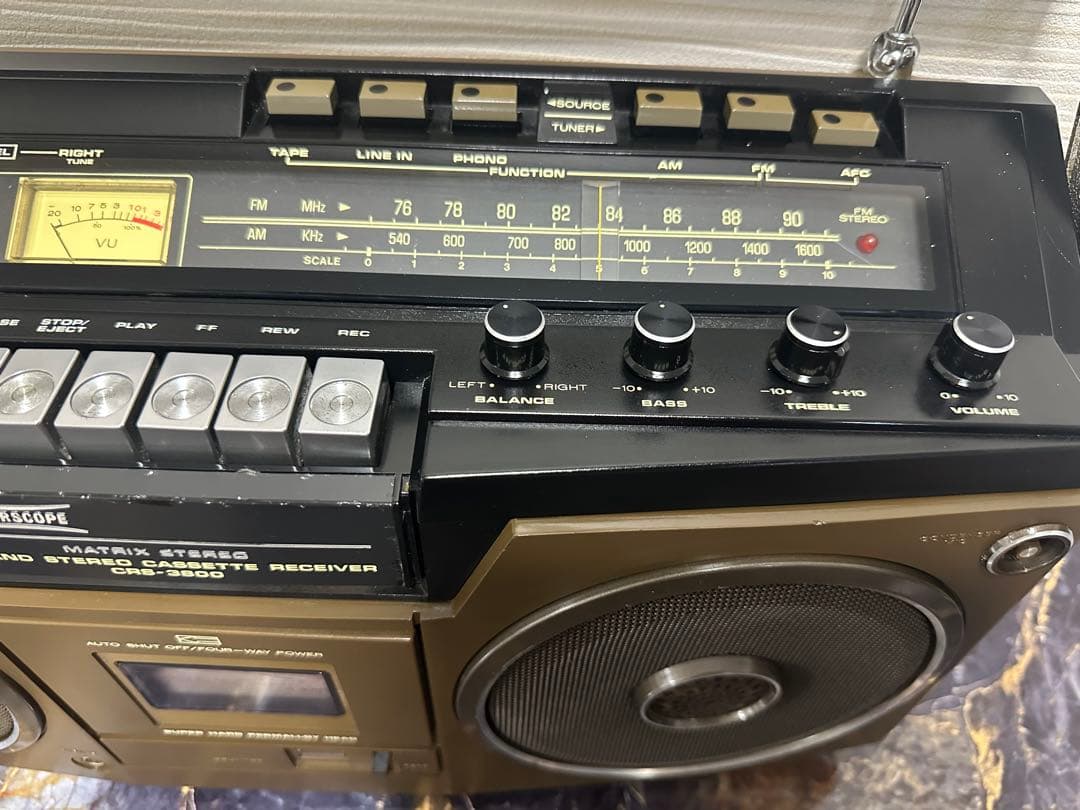 Marantz マランツ CRS-3800 SUPERSCOPEラジカセ整備品