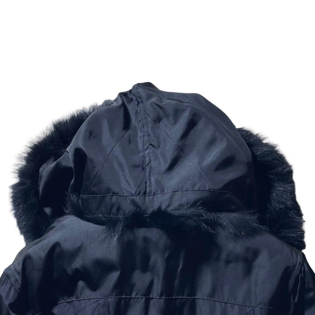 【希少品/入手困難】ロングコート リバーシブル シルク フォックス ベルト　光沢