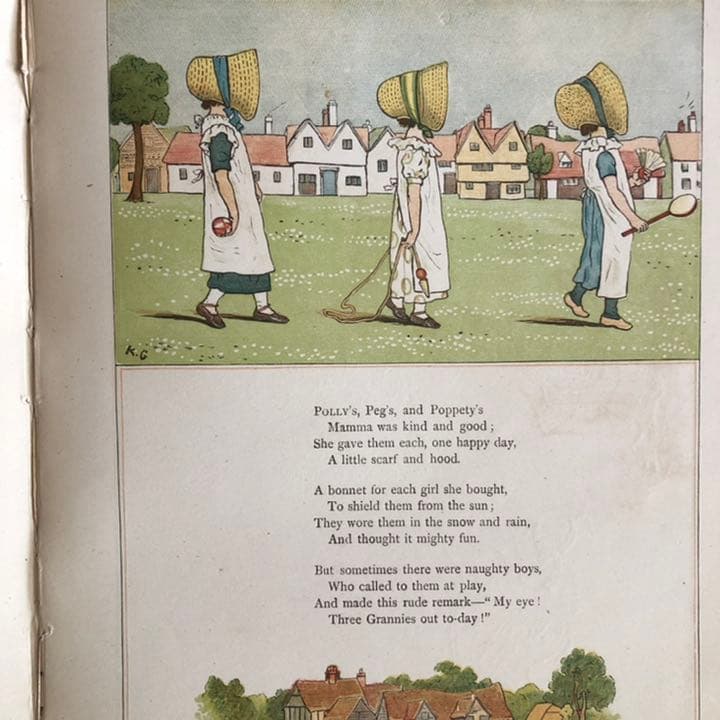 アンダーザウインドウ　1878年　初版　初刷　メルカリ便で発送します。