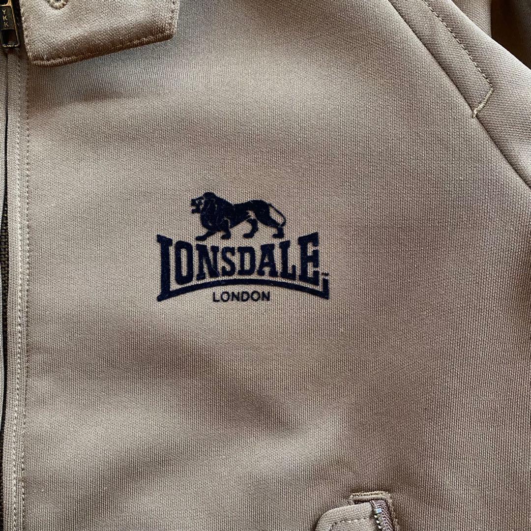 LONSDALE ロンズデール ハリントンジャケット ブルゾン L ベージュ
