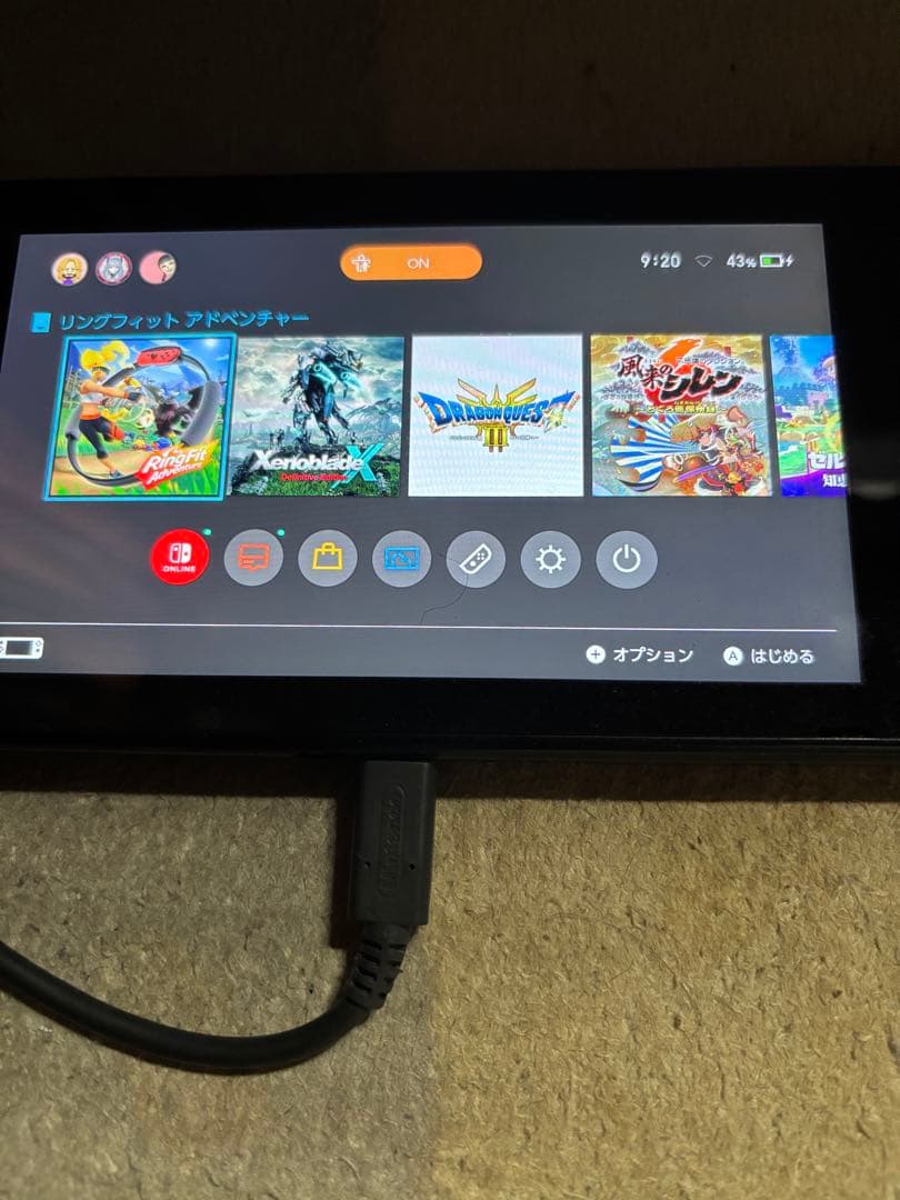 Nintendo Switch 本体 イエロー/レッド　ジャンク