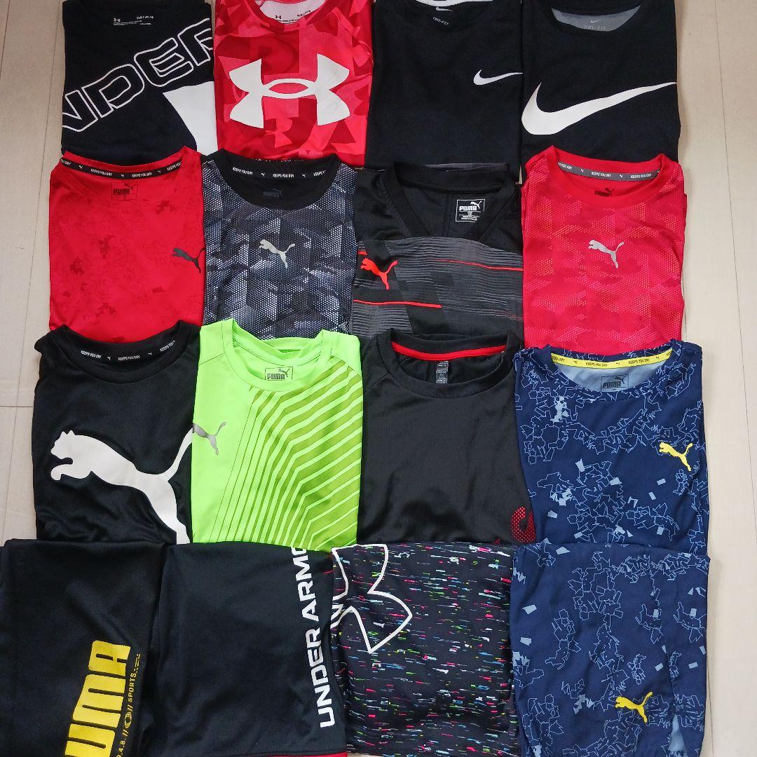 プーマ ナイキ アンダーアーマーアディダス男の子16点まとめ売り!150.160
