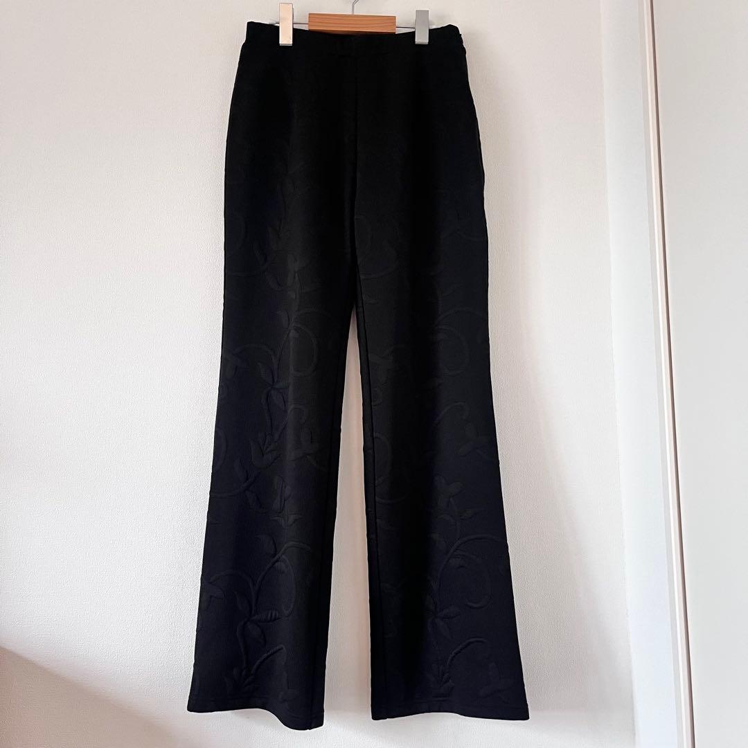 最終値下げ！24年【Ameri】MATELASSE SLIM PANTS パンツ