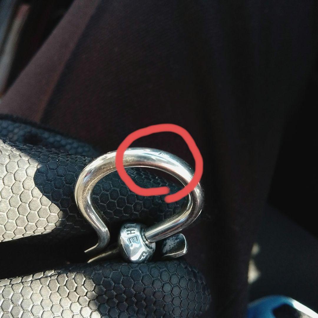 THE FLATHEAD フラットヘッド エイトフックシルバー925（小傷有り）