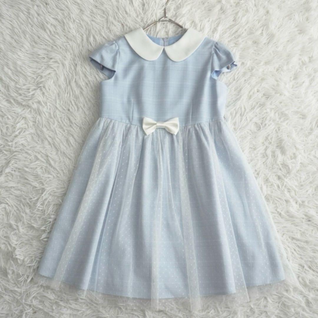 極美品 ショパン フォーマルワンピース ボレロ セット チュール 卒園式 入学式