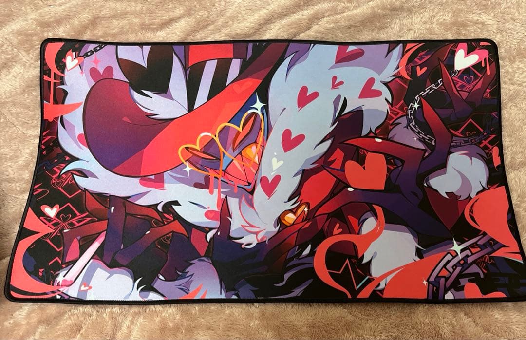 Hazbin Hotel ハズビンホテル　ヴァレンティノ　プレイマット