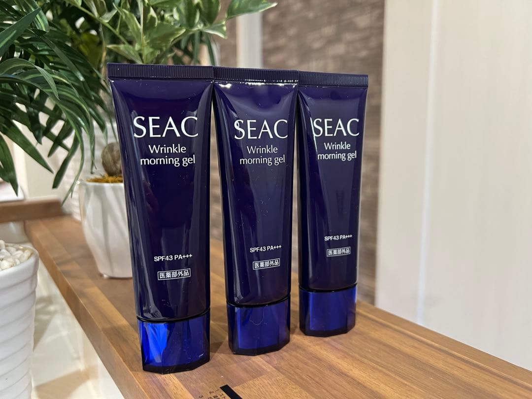 SEAC オールインワンジェル(シワ改善)朝用50g3個