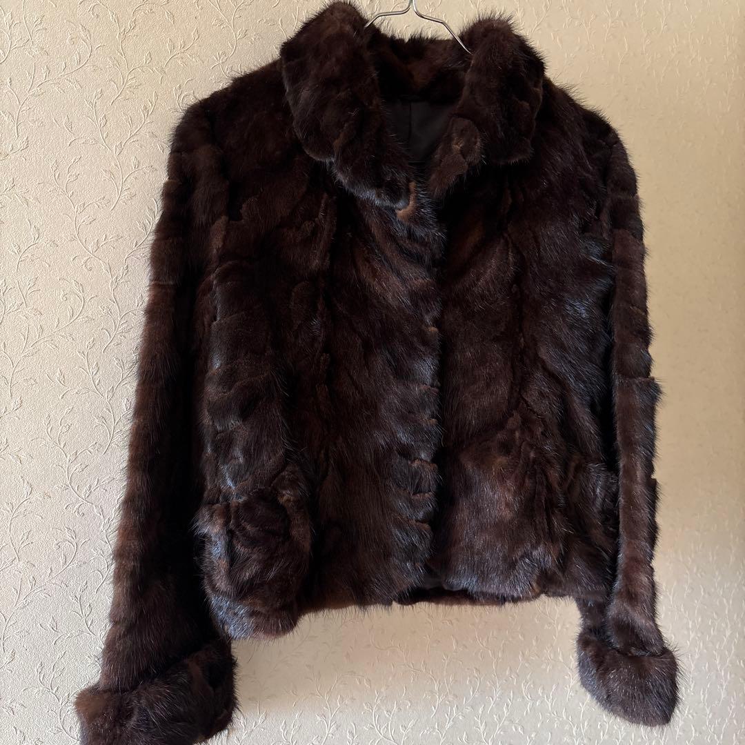 ◆BEATING HEART◆デンマーク製ミンク使用 ミンクファーショートコート