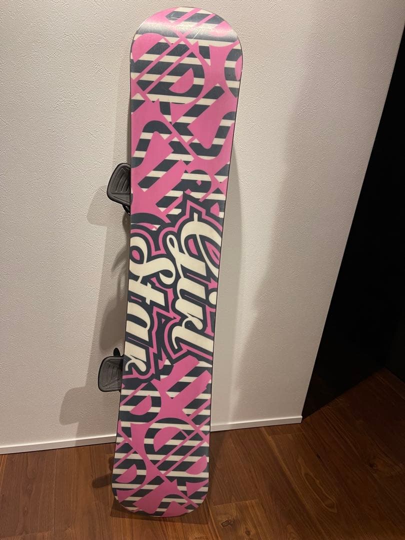 girl starスノーボード 140㎝　ビンディングセット ホワイト