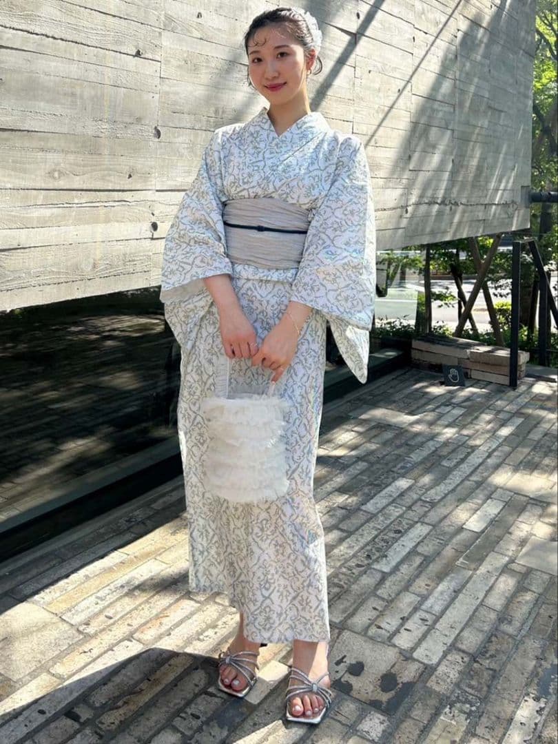 新品未開封 未使用 タグ付 LILYBROWN リリーブラウン 浴衣 帯 セット