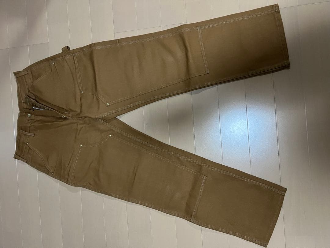 CarharttダブルニーパンツUSA製　32×32