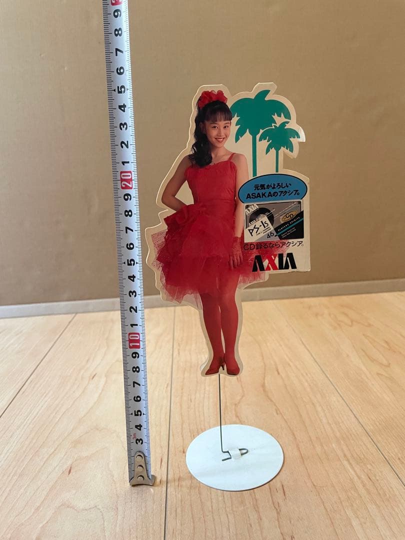 希少　浅香唯　AXIA 販促物　ポップ　アクシア