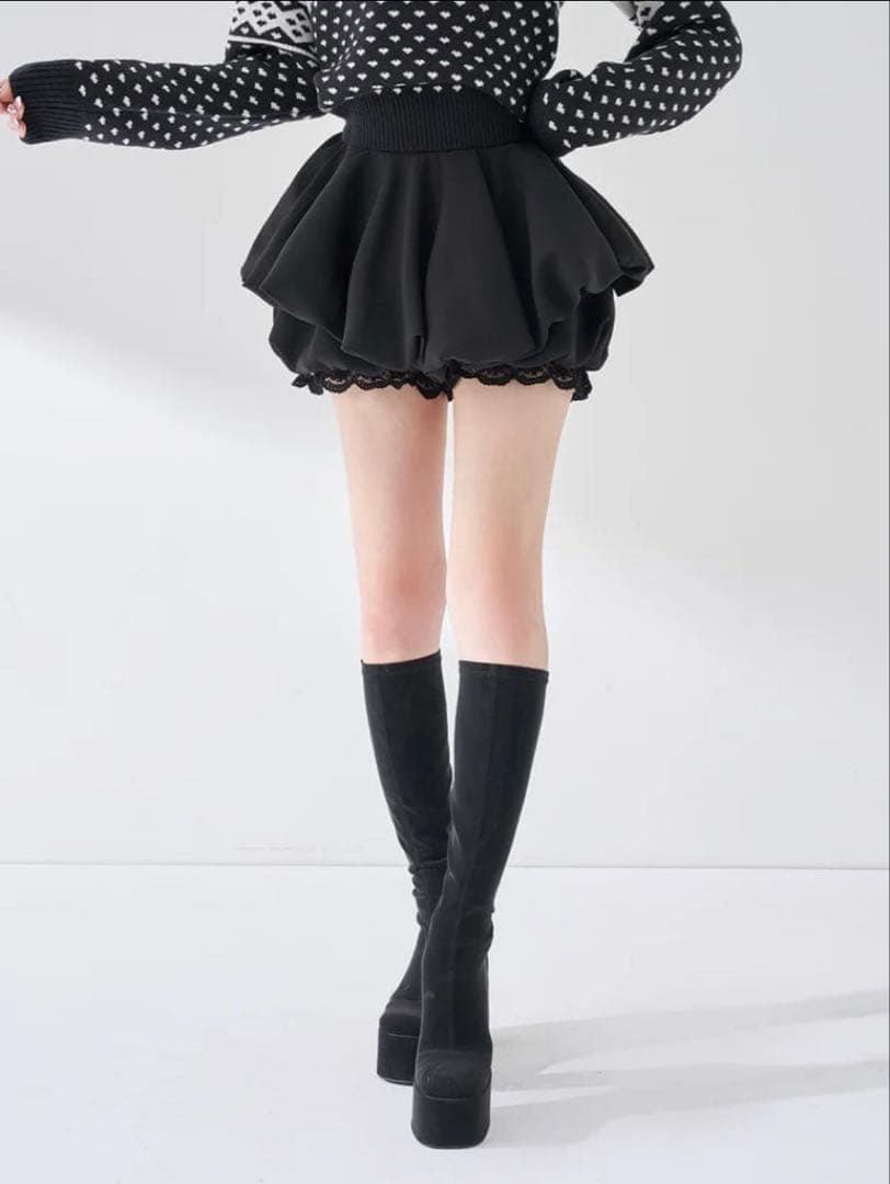 Darich ボリュームバルーンミニスカート