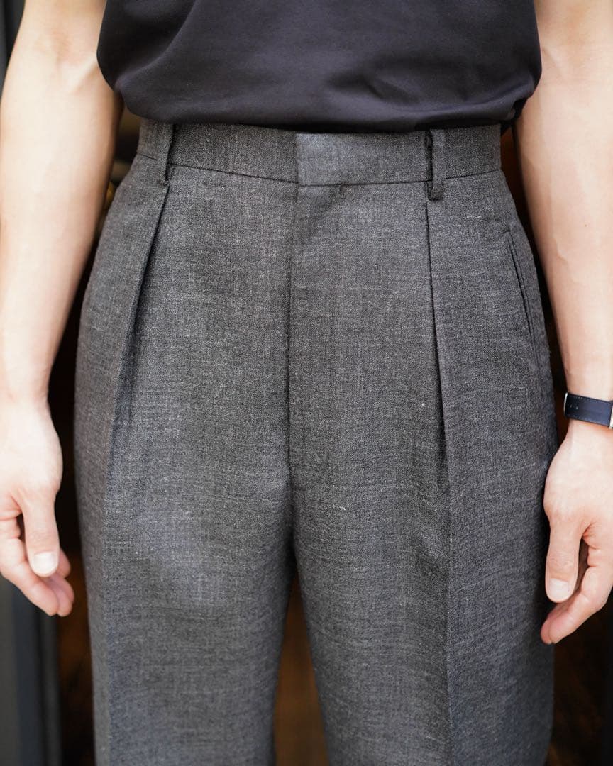 ど*ん様 新品 NEAT ニート SCOTCH CHEVIOT SROUSERS