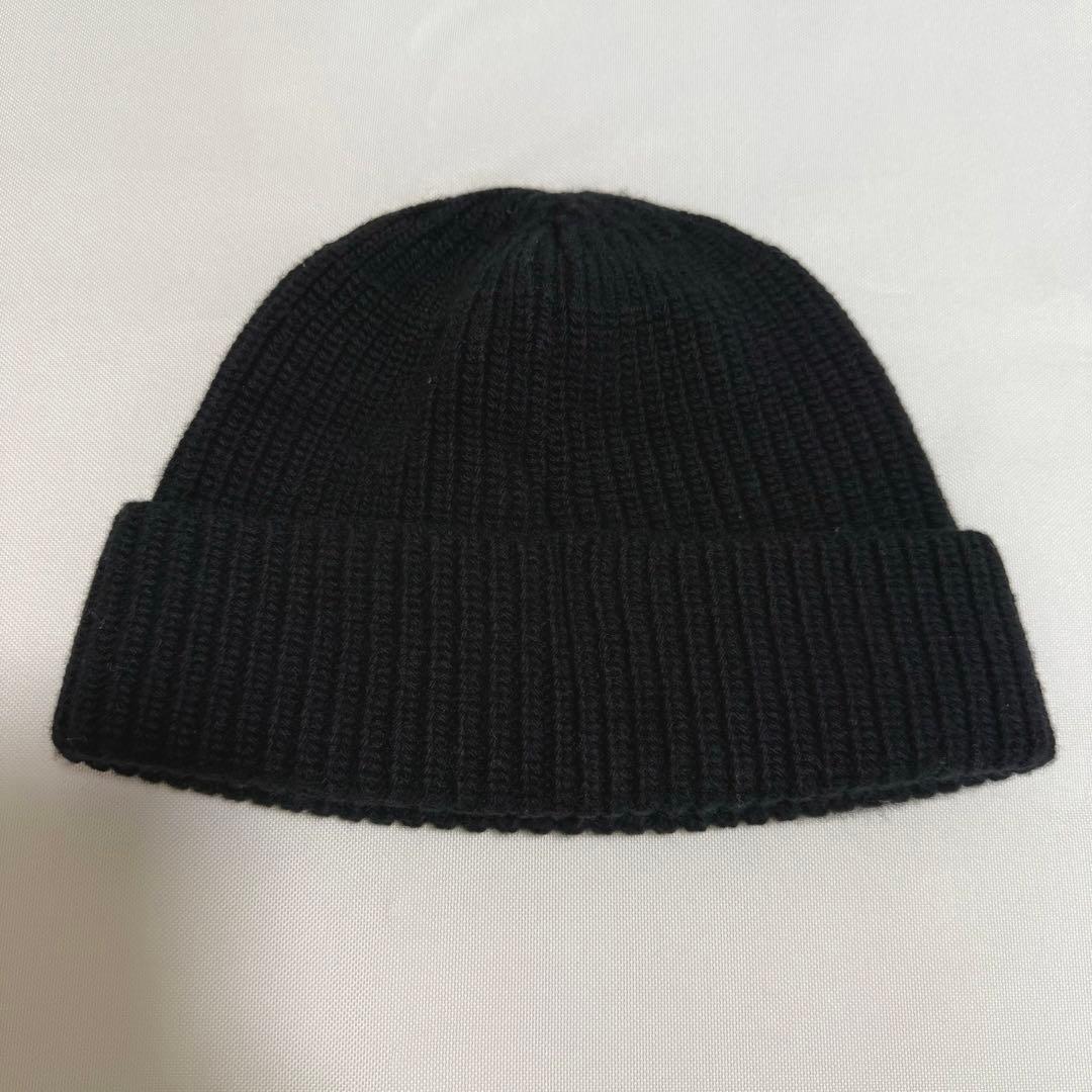 CELINE エンブロイダリー スタッズ ロゴ ビーニー ニットキャップ