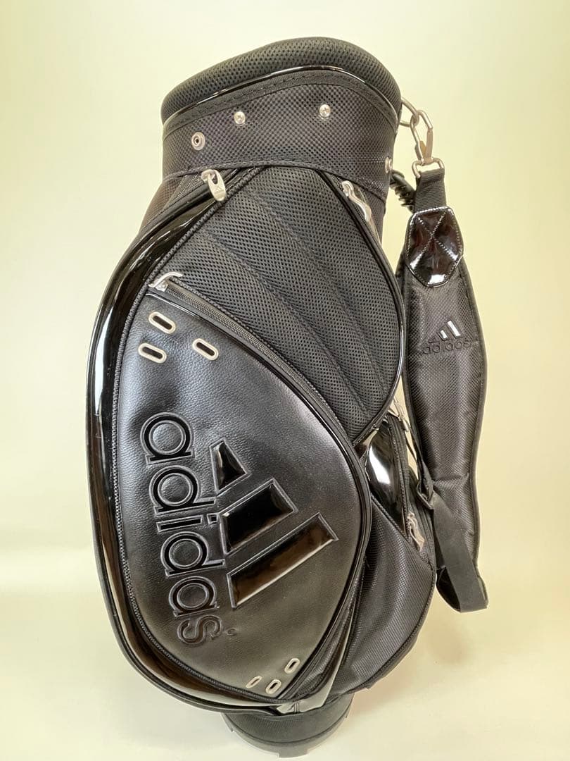 adidas/アディダス ゴルフ キャディバッグ9型【ブラック】 新品未使用