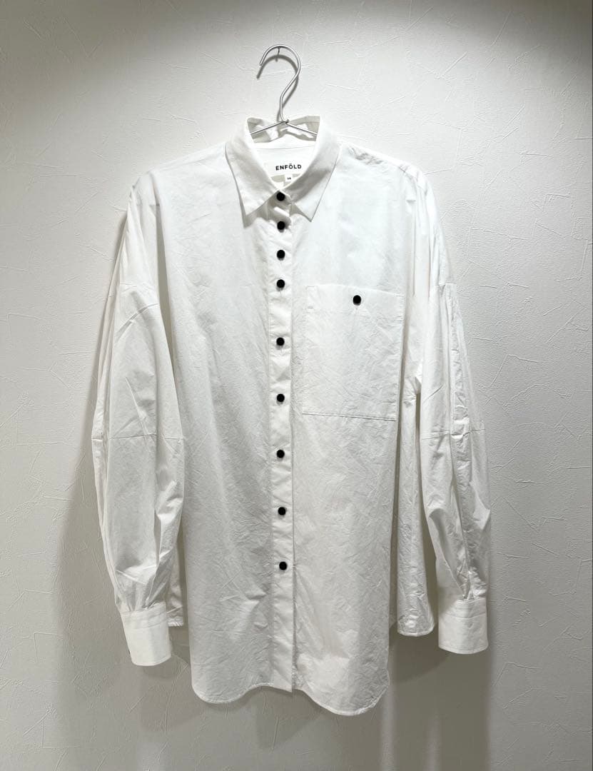 ENFOLD エンフォルド 2023AW ヘキサゴンシャツ
