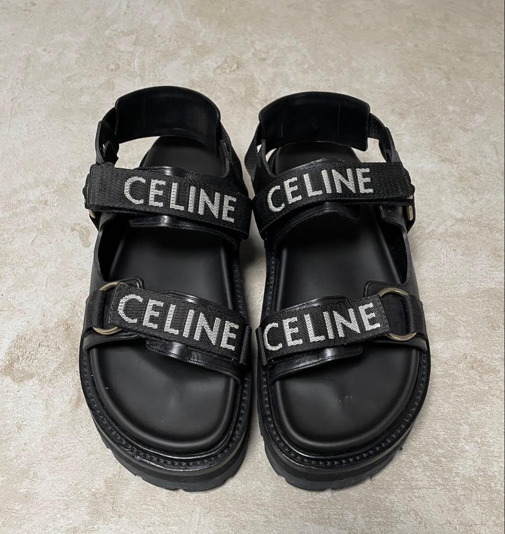 CELINE セリーヌ バルキーサンダル 厚底　サイズ40/27cm