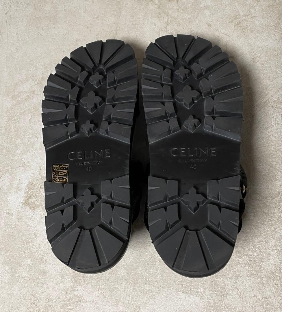 CELINE セリーヌ バルキーサンダル 厚底　サイズ40/27cm