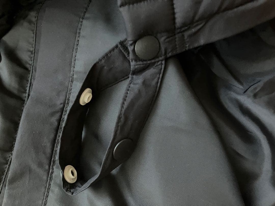 ノースフェイス　シェルブランケット 黒　抱っこ紐ケープ